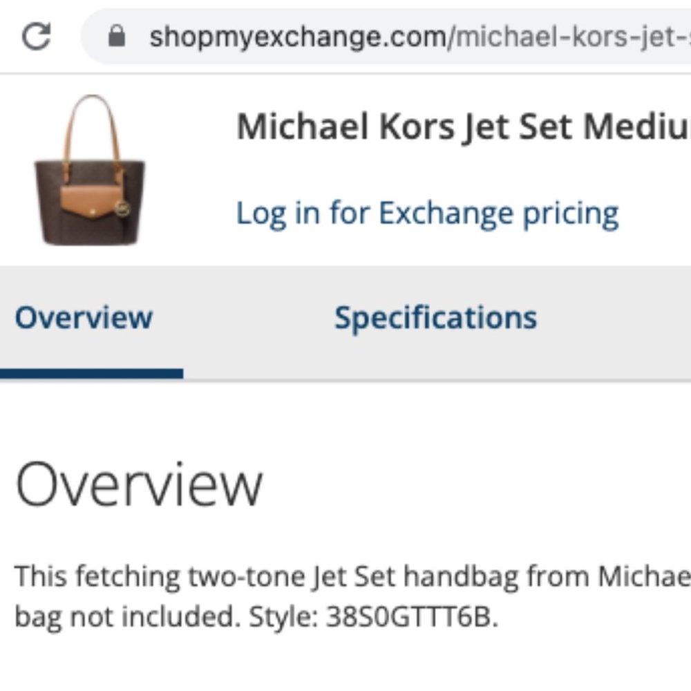 Authentic Michael Kors Jet Set Medium Pocket Tote - Picture 15 of 16